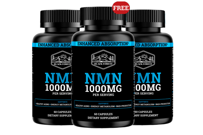 NMN Enhanced with BioPerine® for 3X (BUY 2 GET 1 FREE)