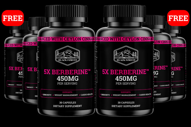 5x Berberine™ 6 Month Supply