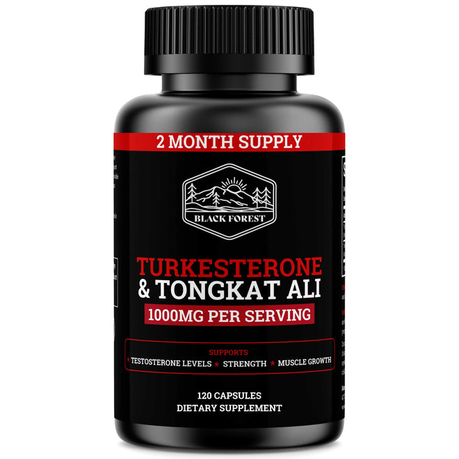 Turkesterone & Tongkat Ali | 1000MG | (Max Purity)