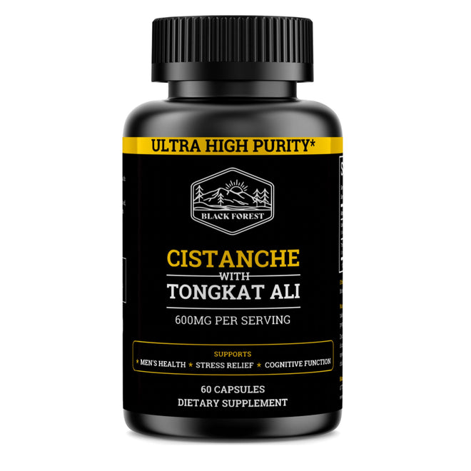 Cistanche Tubulosa 200mg & Tongkat Ali 400mg (Max Purity)