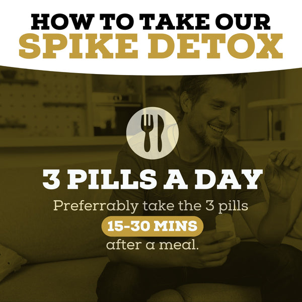 Spike Detox 7-in-1 Formula | 8X More Nattokinase