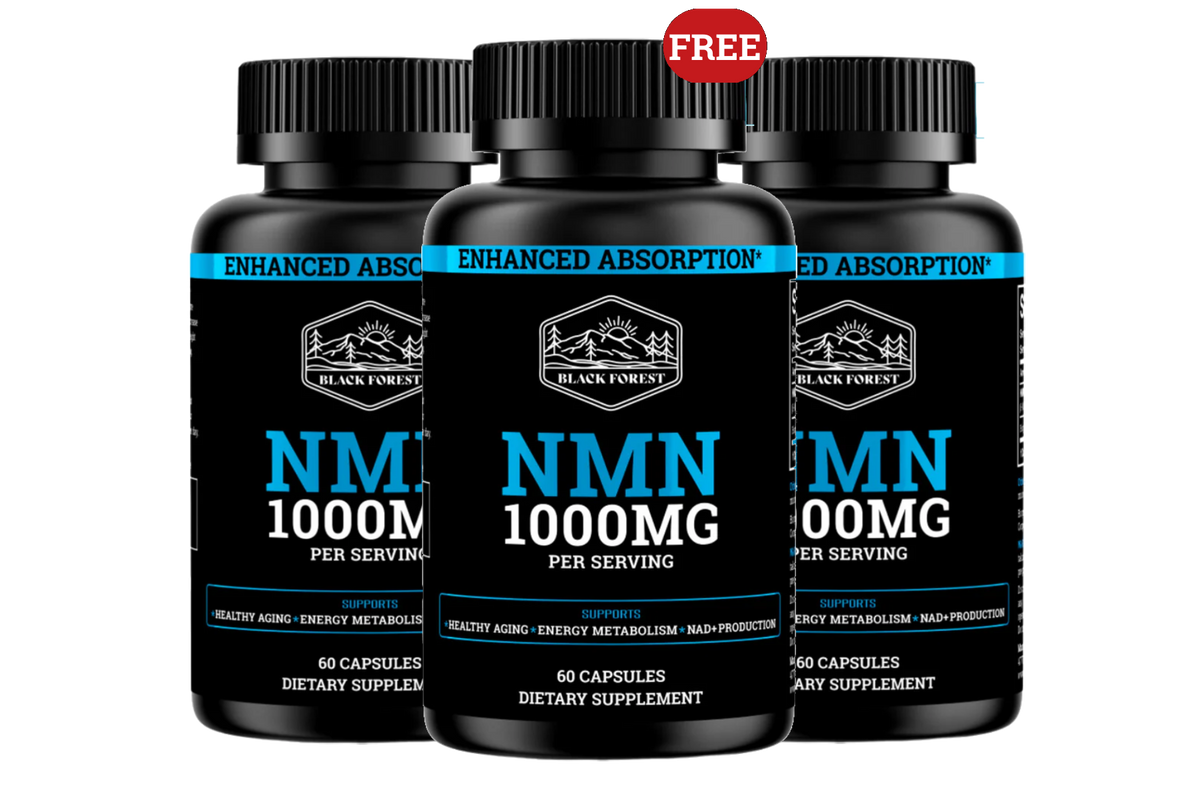 NMN Enhanced with BioPerine® for 3X (BUY 2 GET 1 FREE)