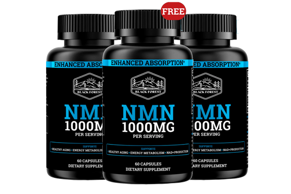 NMN Enhanced with BioPerine® for 3X (BUY 2 GET 1 FREE)