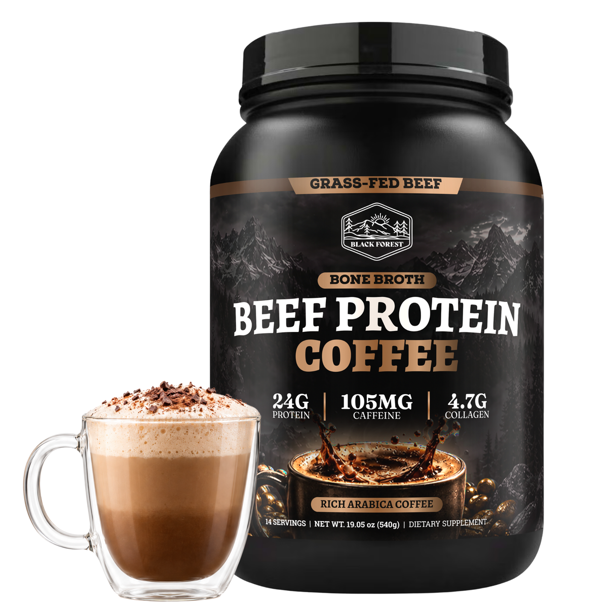 Ancestral Beef Protein Coffee