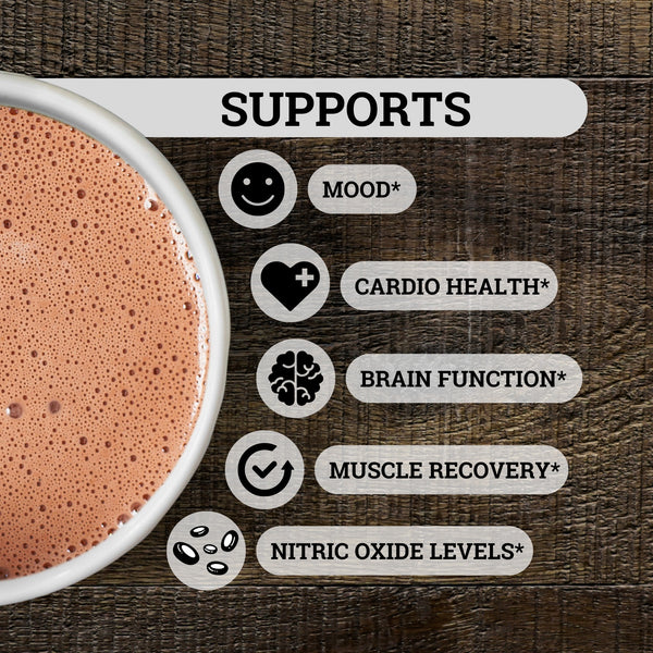 Cocoa Flavanols 1200MG | 12X Stronger than Regular Cocoa...