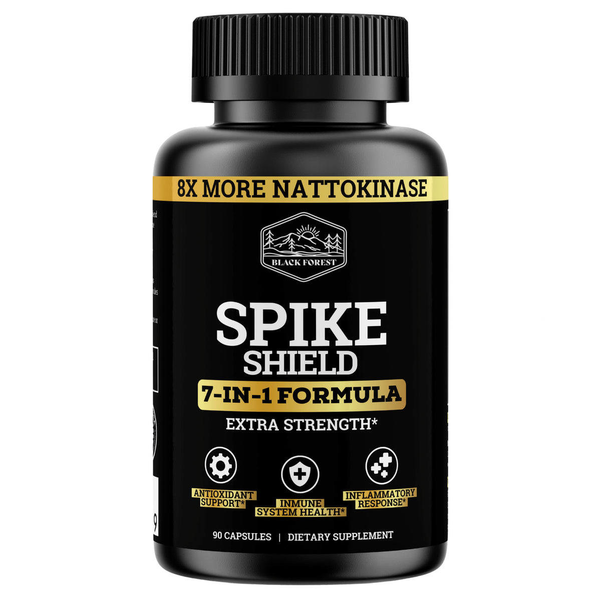 Spike Detox 7-in-1 Formula | 8X More Nattokinase | Extra Strength