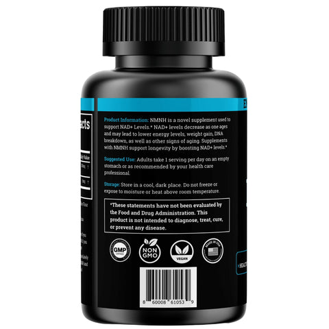 Black Forest NMNH 250MG | Enhanced with BioPerine® for 3X Absorption