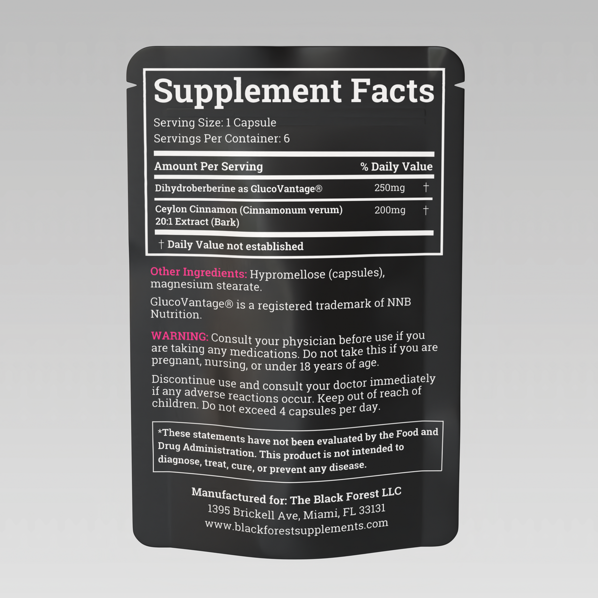 Berberine Sample Pack