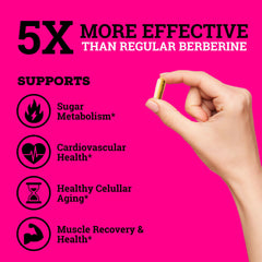 5x Berberine™ (Dihydroberberine) Enhanced with Ceylon Cinnamon