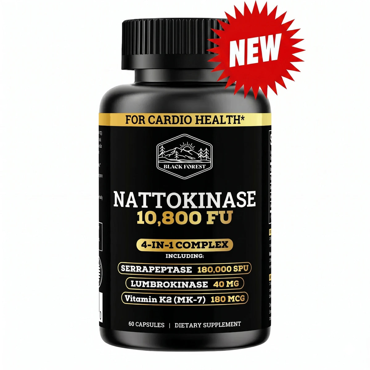 Nattokinase 4-in-1 Cardio Complex 10,800 FU